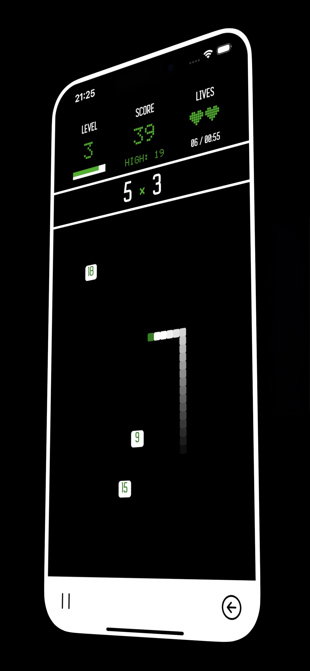 Mental Mamba Game Screenshot